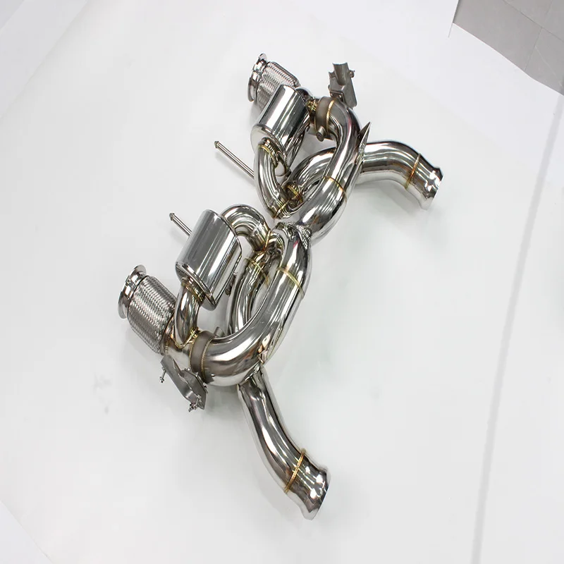 

Hot Sale Stainless Steel 304 Catback Exhaust System for Mclaren 720 720s Muffler Pipe With Remote Control