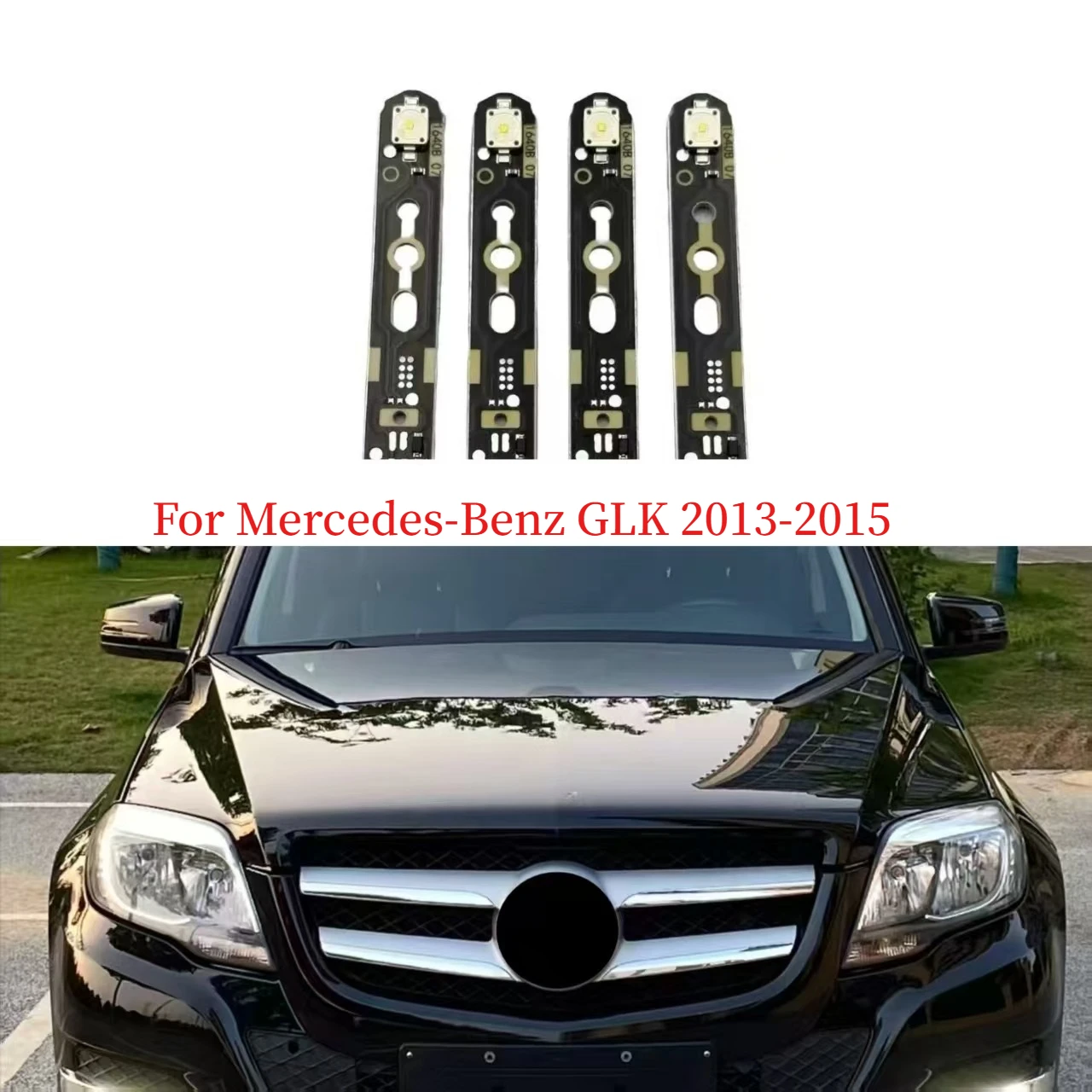 

New LED DRL Daytime Running Light Control Module PCB Board Chips For Mercedes-Benz GLK 2013-2015 Headlight Car Light Accessories