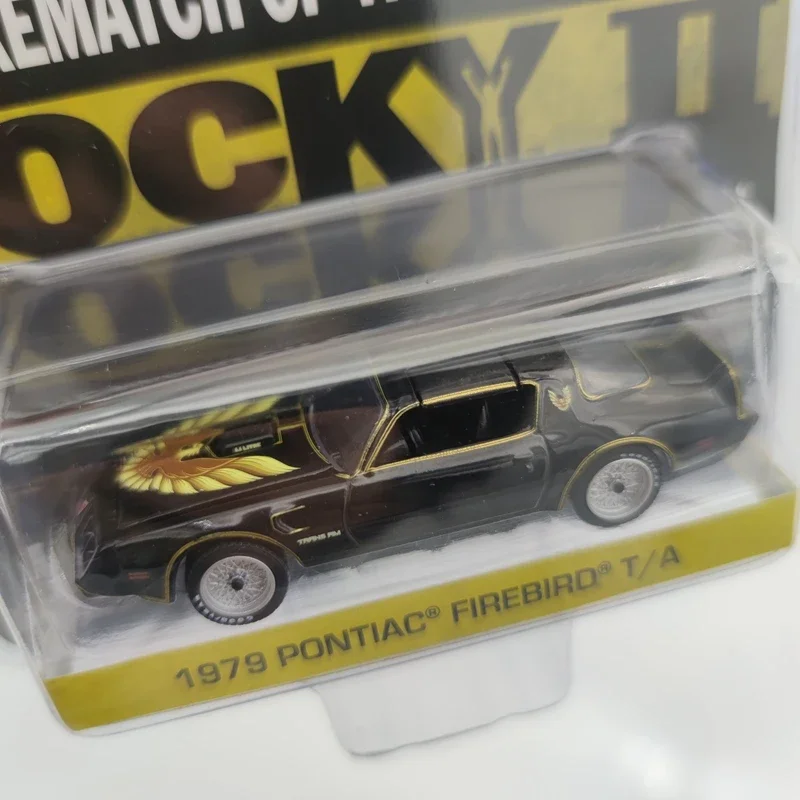 1/64 1979 PONTIAC FIREBIRD T/A Rocky II Stallone Collection Diecast Simulation Model Car Toys