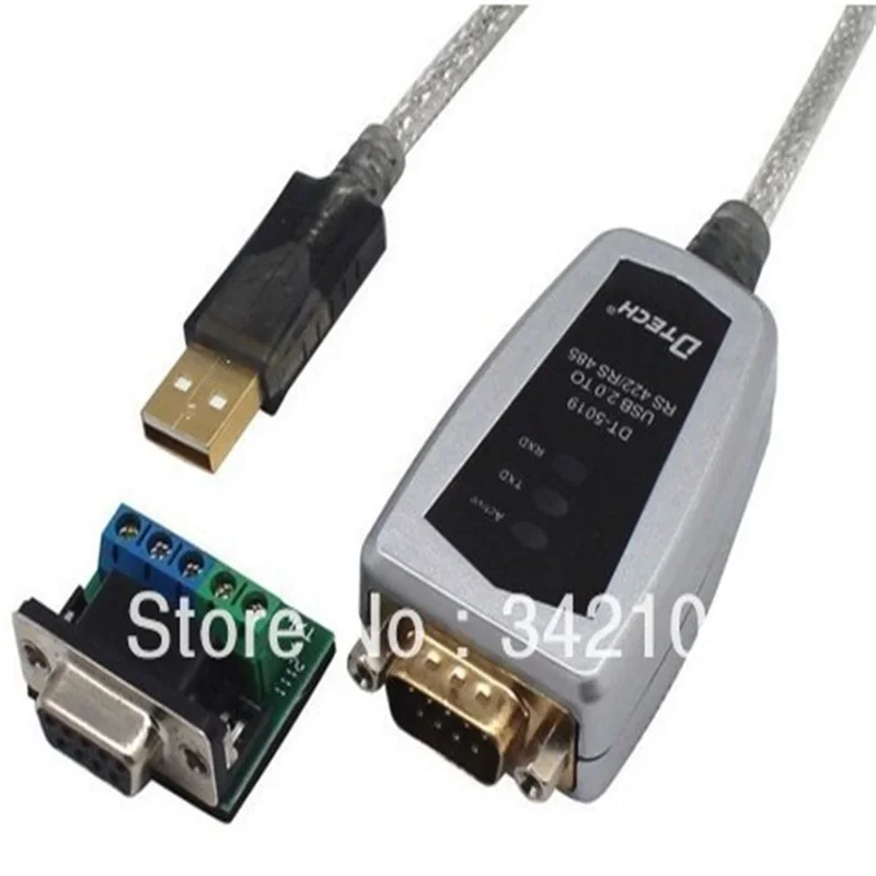 USB 2.0 to serial RS485 RS422 RS-485 RS-422 converter adapter cable 600w surge protection module sensor