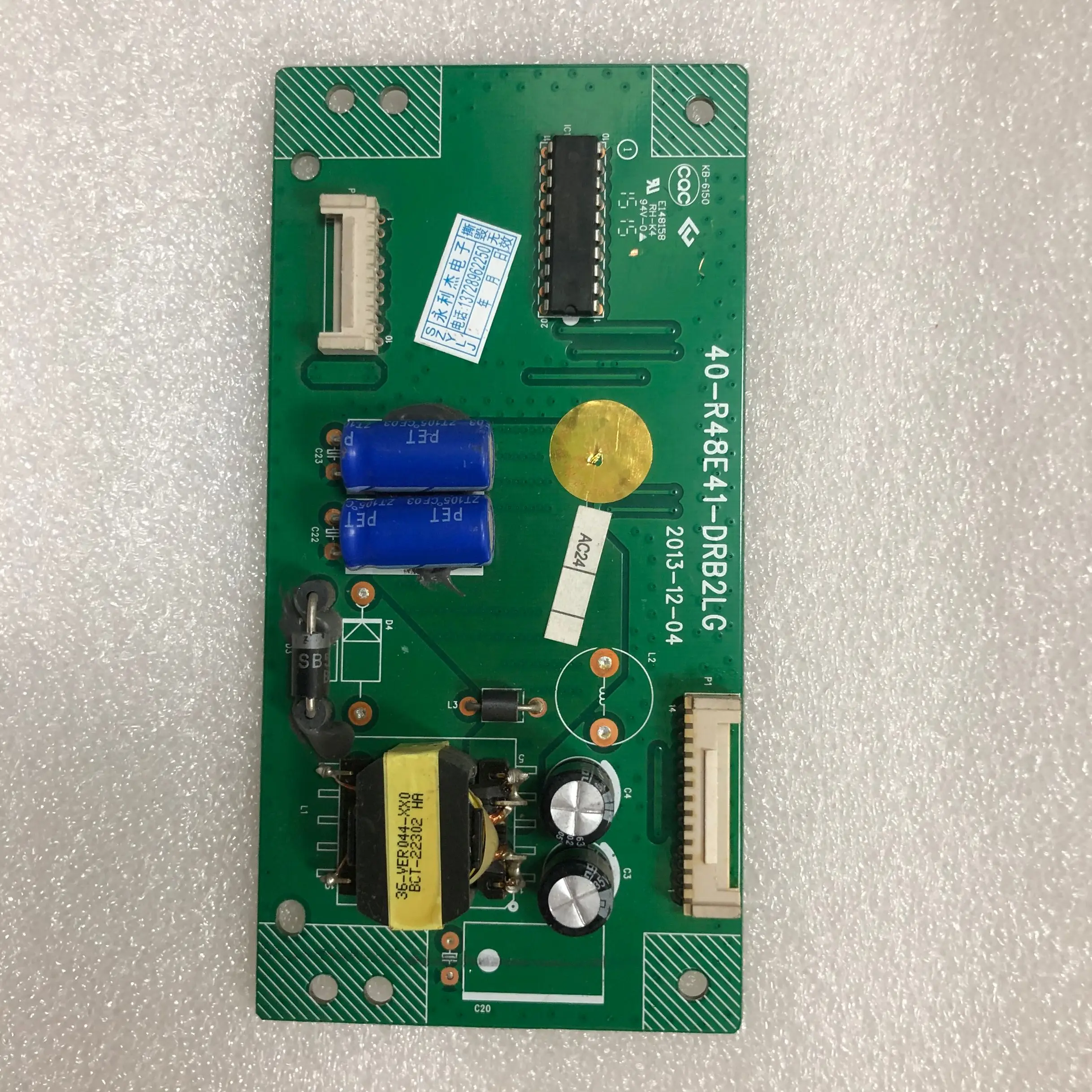 Placa original do poder para LE48D8600, 48K100, ponto 40-R48E41-DRB2LG