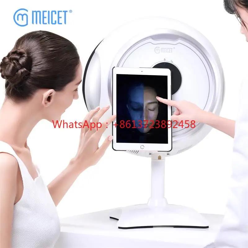 

Portable 3D Beauty Face Skin Analyzer Equip Analysis Facial Care Skin Analyzer Salon Machines Skin Test Device Price For Sale