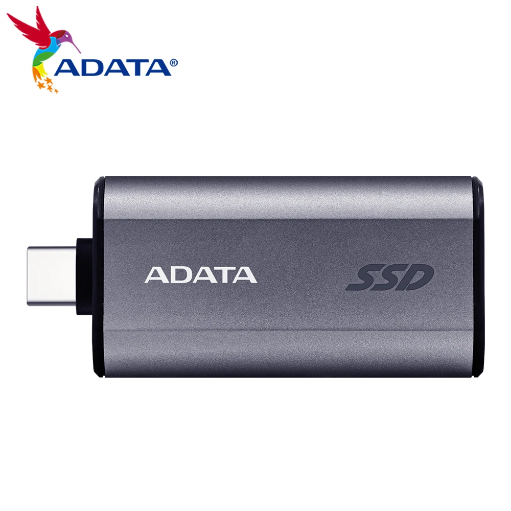 Original ADATA Type-C SSD External Solid State Drive SC750 PSSD Hard Drive 500GB 1000GB USB3.2 Portable Hard Disk Up to 1050Mb/s