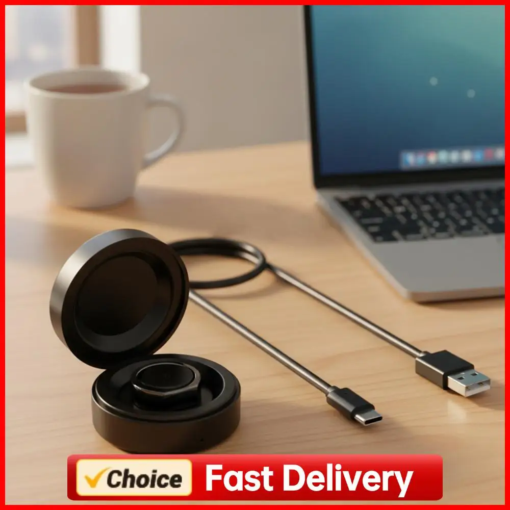 

Charging Case Portable Safe Charging Dock with USB-C Cable Compatible for Oura Ring Gen3