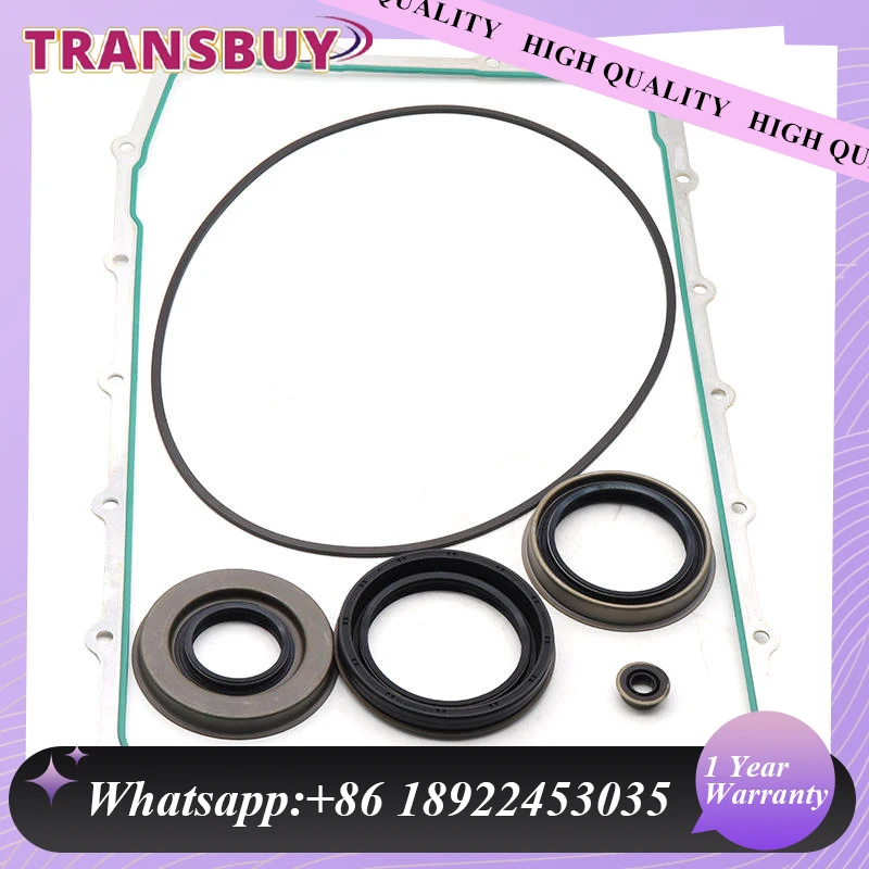 New 10R80 10-Speed Automatic Transmission Seal Gasket Kit Overhaul Gasket Kit for Ford Lincoln 1 set car  Accessories