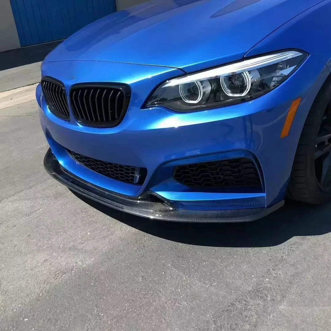 Style Carbon Fiber Front Lip for bmw F22 F23 M235i 2 series