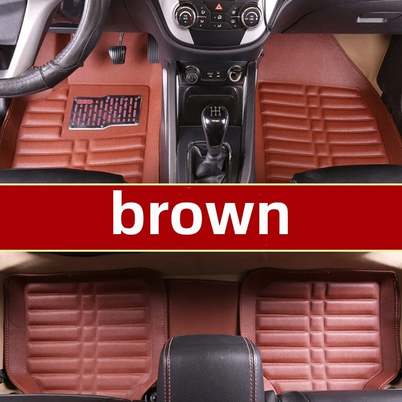 

NEW Luxury Car Floor Mats for SEAT Leon all model year auto accessories styling Carpets rug carpet interior parts