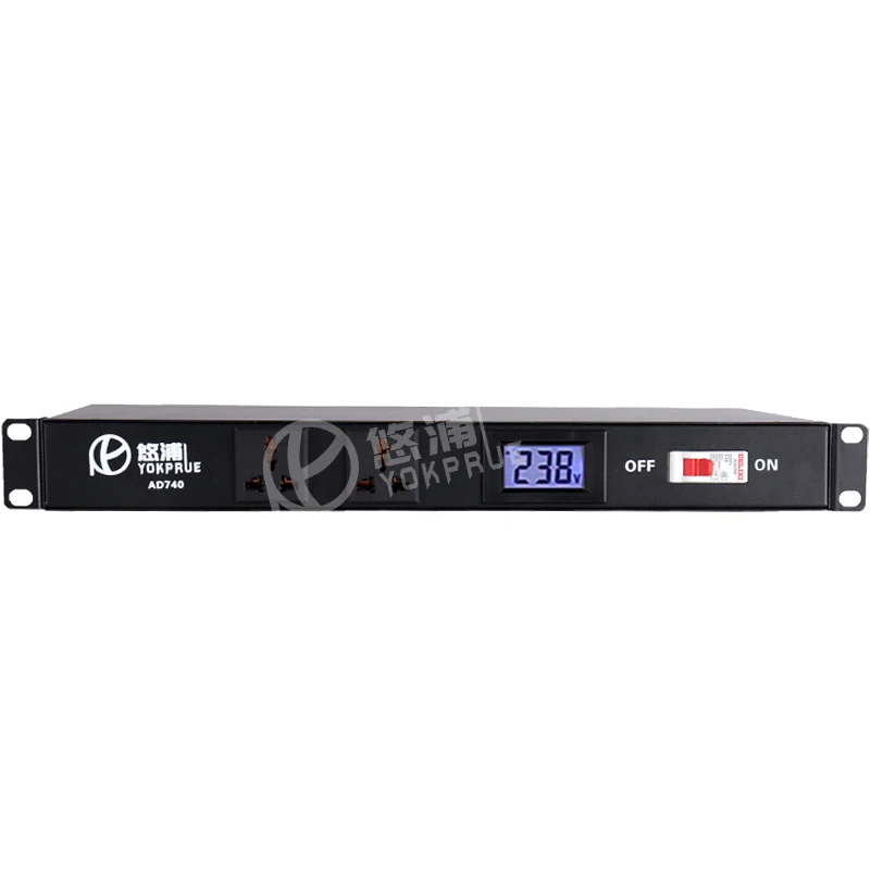 Youpu's new PDU can directly supply wireless microphones with 12V 220V sockets to meet cabinet power requirements