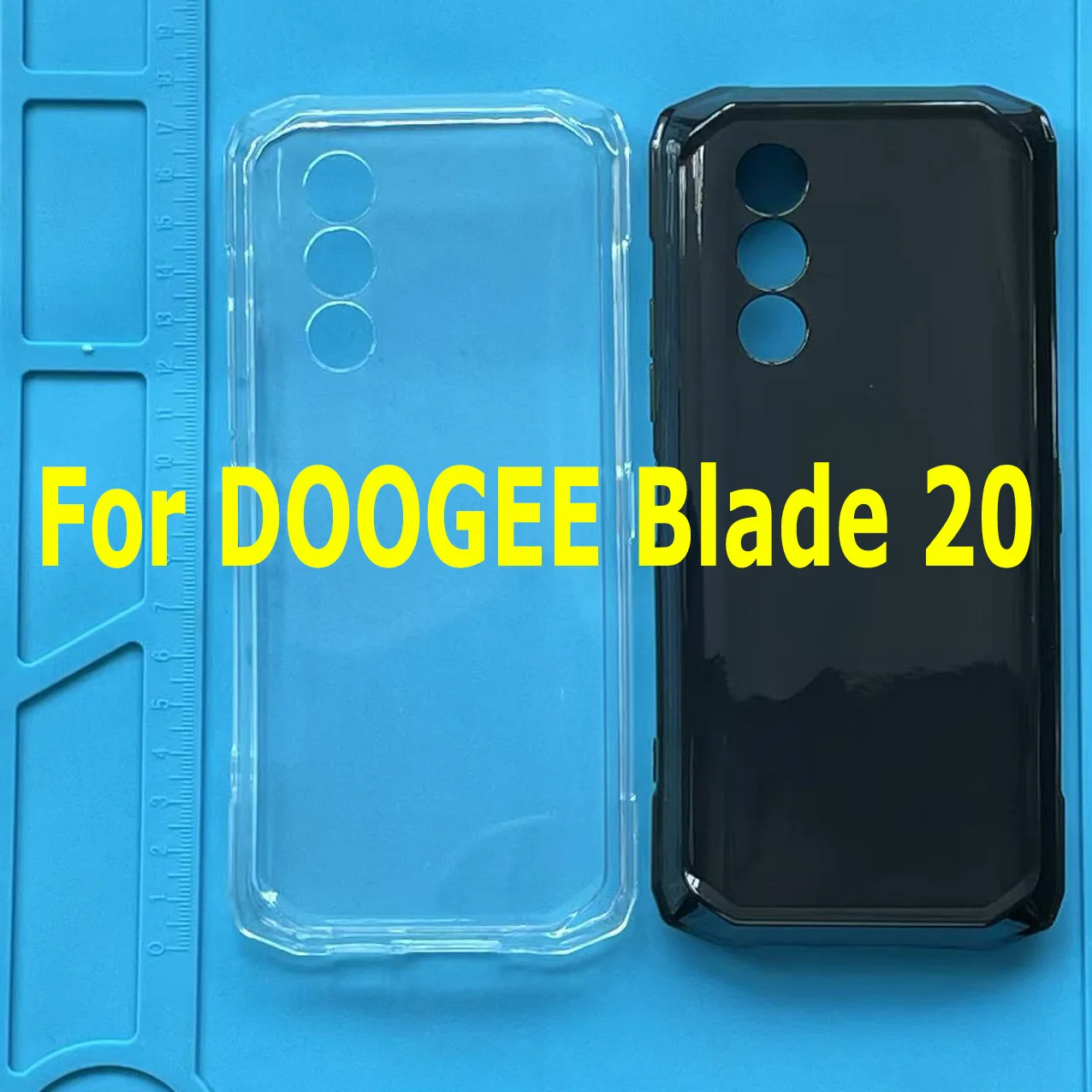 Für DOOGEE Blade 20 Klare Weiche TPU Telefon Fall Für DOOGEE Blade 20 Transparente Abdeckung Shell Schutzhülle