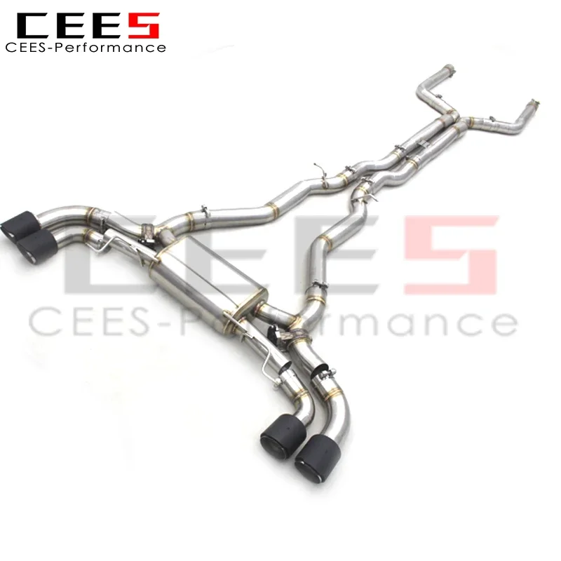 CEES Catback Exhaust Escape For BMW M5 F90 4.4T 2018-2023 Racing Car Exhaust System Titanium Exhaust Pipe Muffler