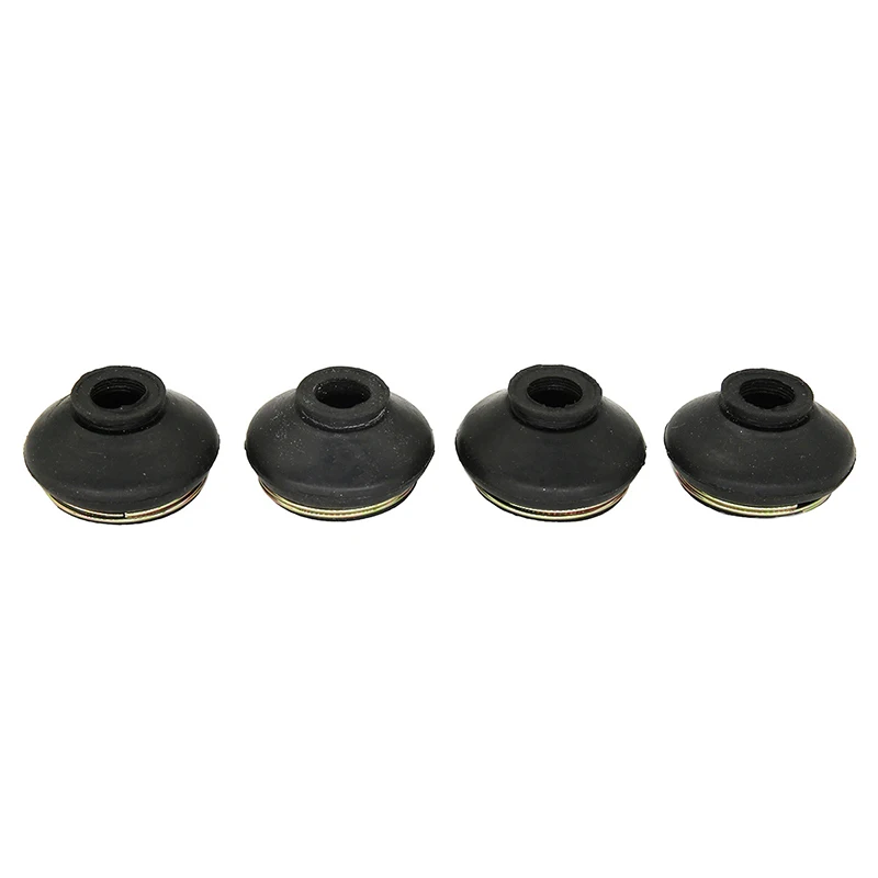 

[MC]4 Pcs Suspension Steering Tie Rod Ends Ball Joint Universal Dust Protection Rubber Cover For ATV Go Kart Quad Bike Parts