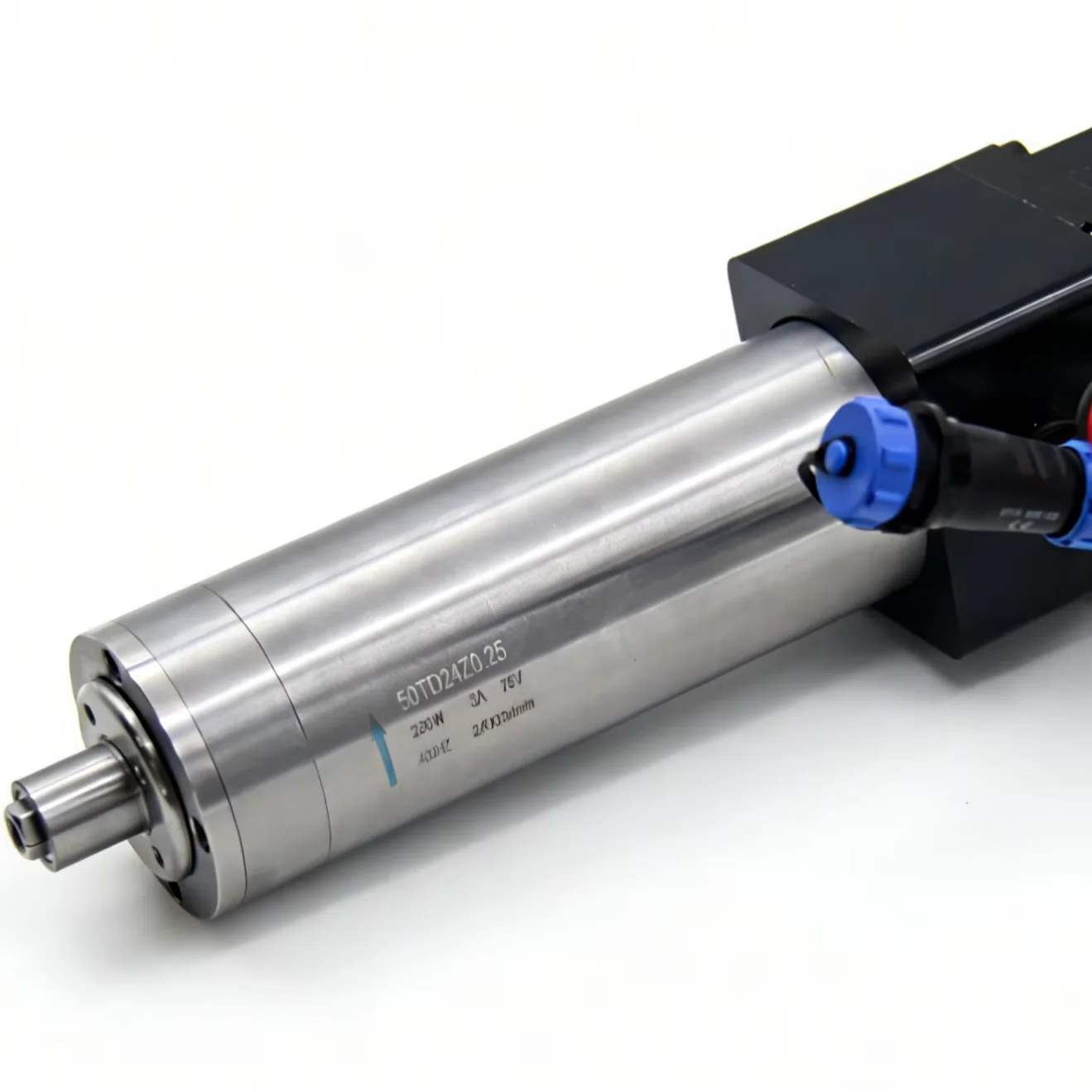 Small Size 0.25KW Automatic Tool Change Spindle Permanent Magnet Motor For Desktop CNC Machine