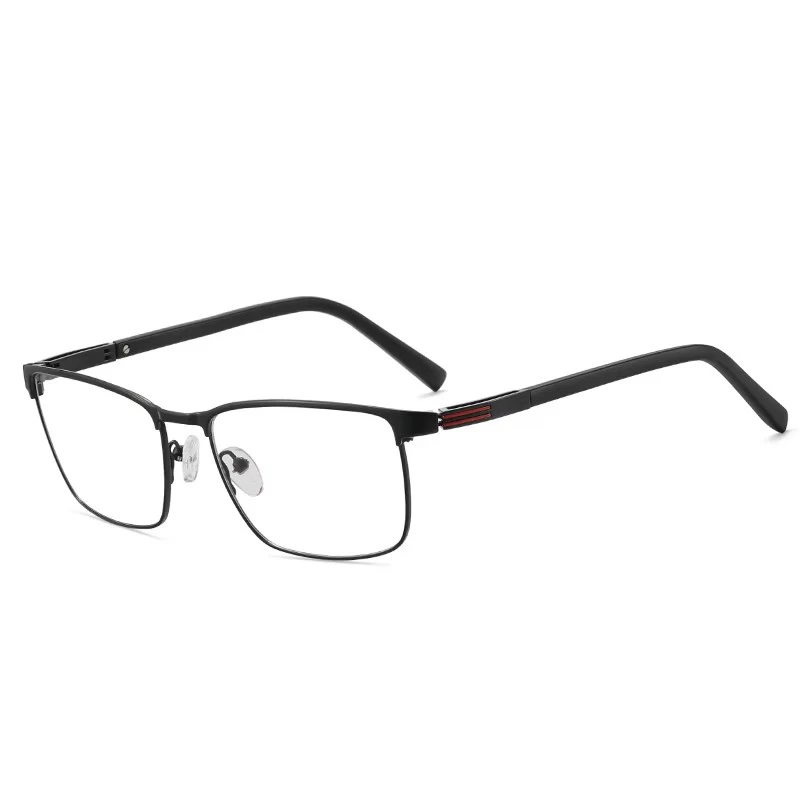 91720 Hot Sale Rectangle Light Luxury Eyeglasses Frame Eye Protection Glasses Science Geek Eyewear Boy Birthday Gift view 5