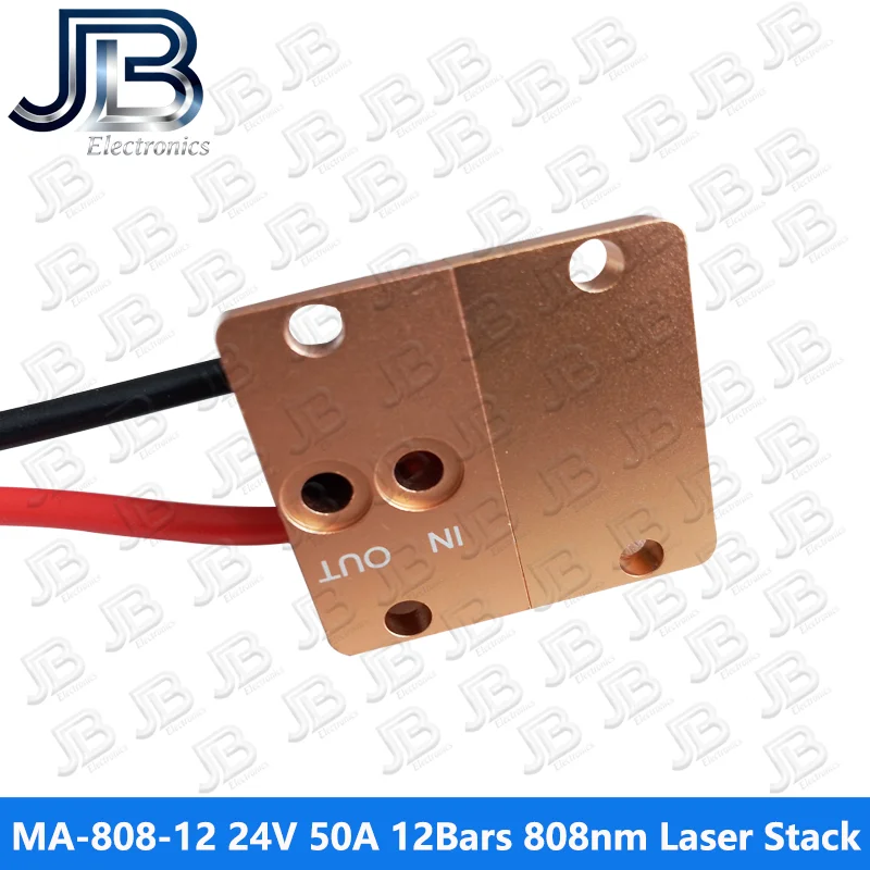 MA-808-12 600W 12Bars 24V 50A 808nm كومة الليزر لإزالة الشعر #3