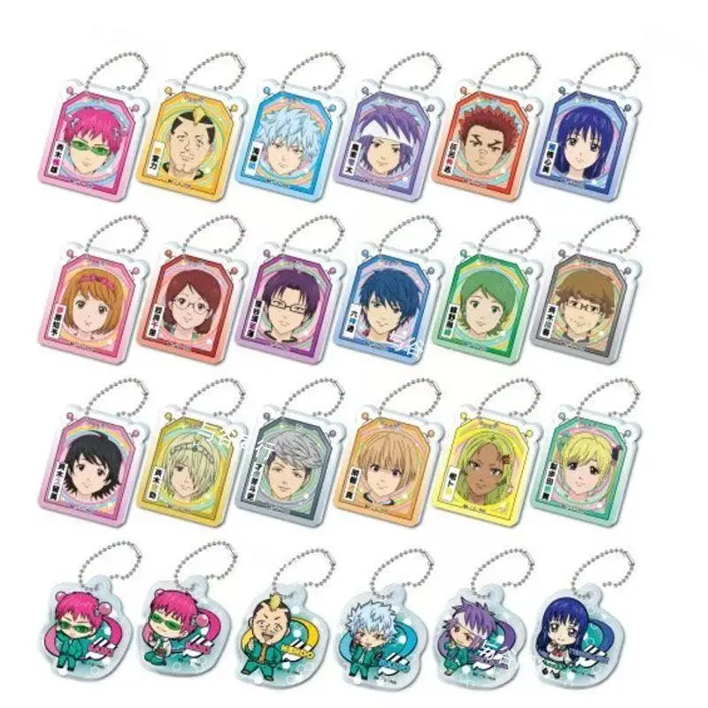 Original Anime The Catastrophous Life of Saiki K 2026 Acrylic Pendant Bookmark Transparent Card Random Blind Bag Collection Gift