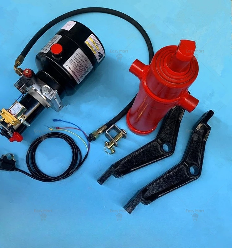 Electric fuel motorcycle tricycle modified hydraulic bold dump bucket