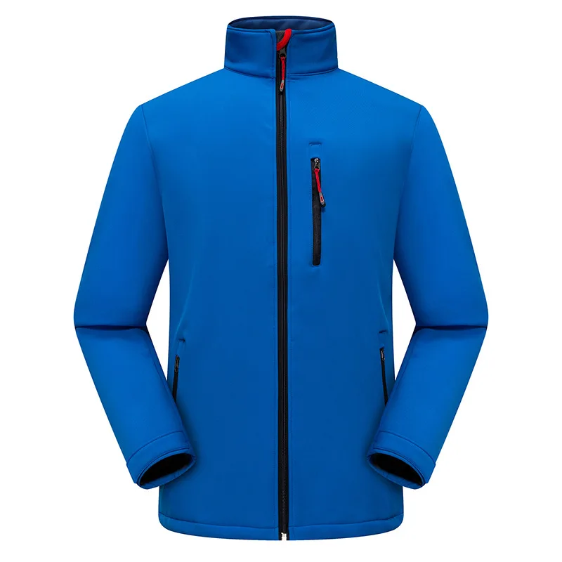 

New Arrival Unisex Windproof Thickened Fleece-Lined Soft Shell Jacket for Mountain Outdoor Camping