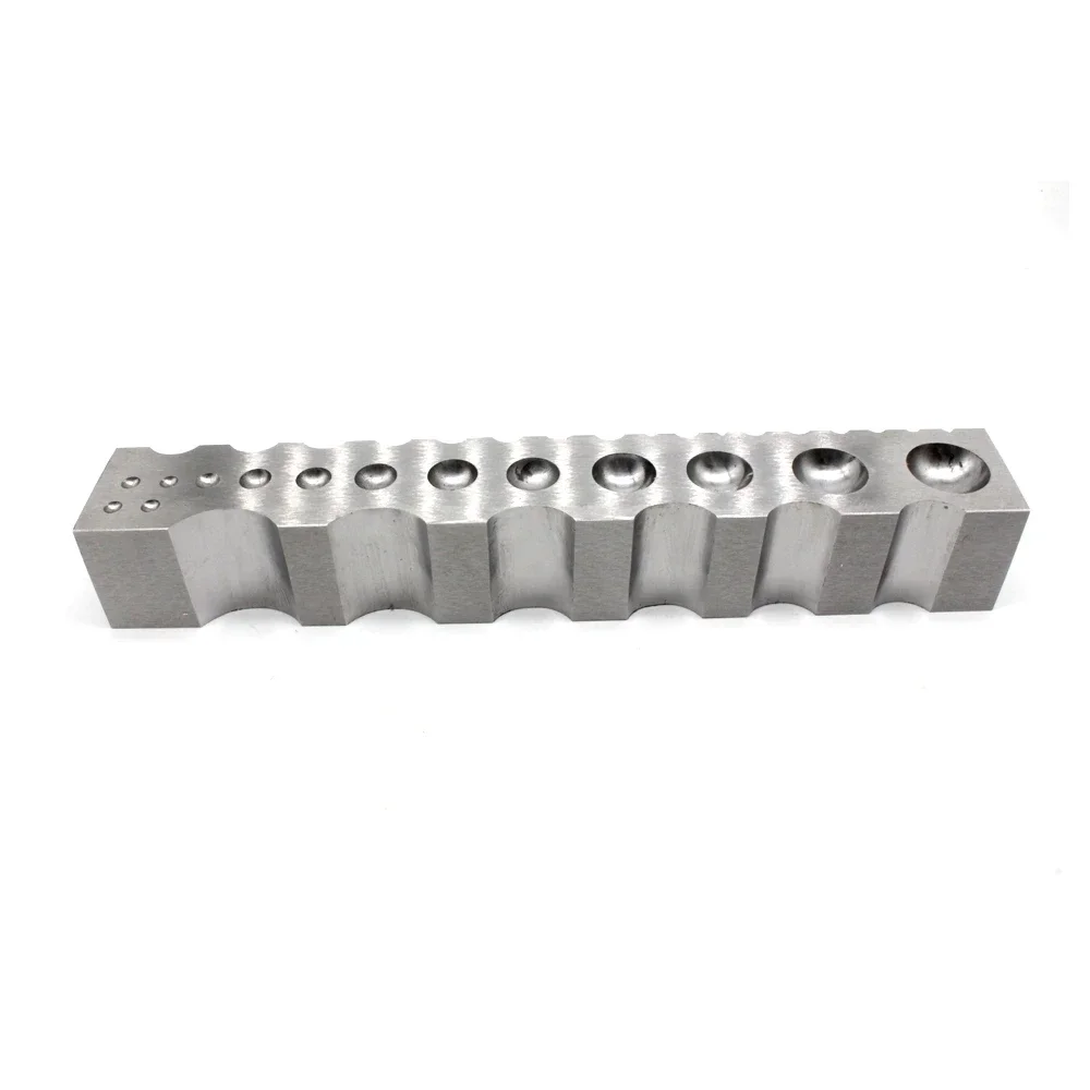 High Hardness Steel Dapping Block for Metal Forming Doming Jewlery Bending Sharping Tool