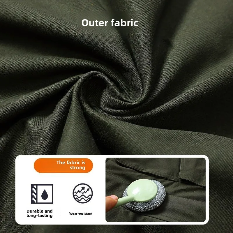 Giacca in Cotone Foderata in Pile Spesso Mimetica per Uomo, Abbigliamento da Lavoro per Saldatura, Caldo e Resistente, Protezione per il Lavoro