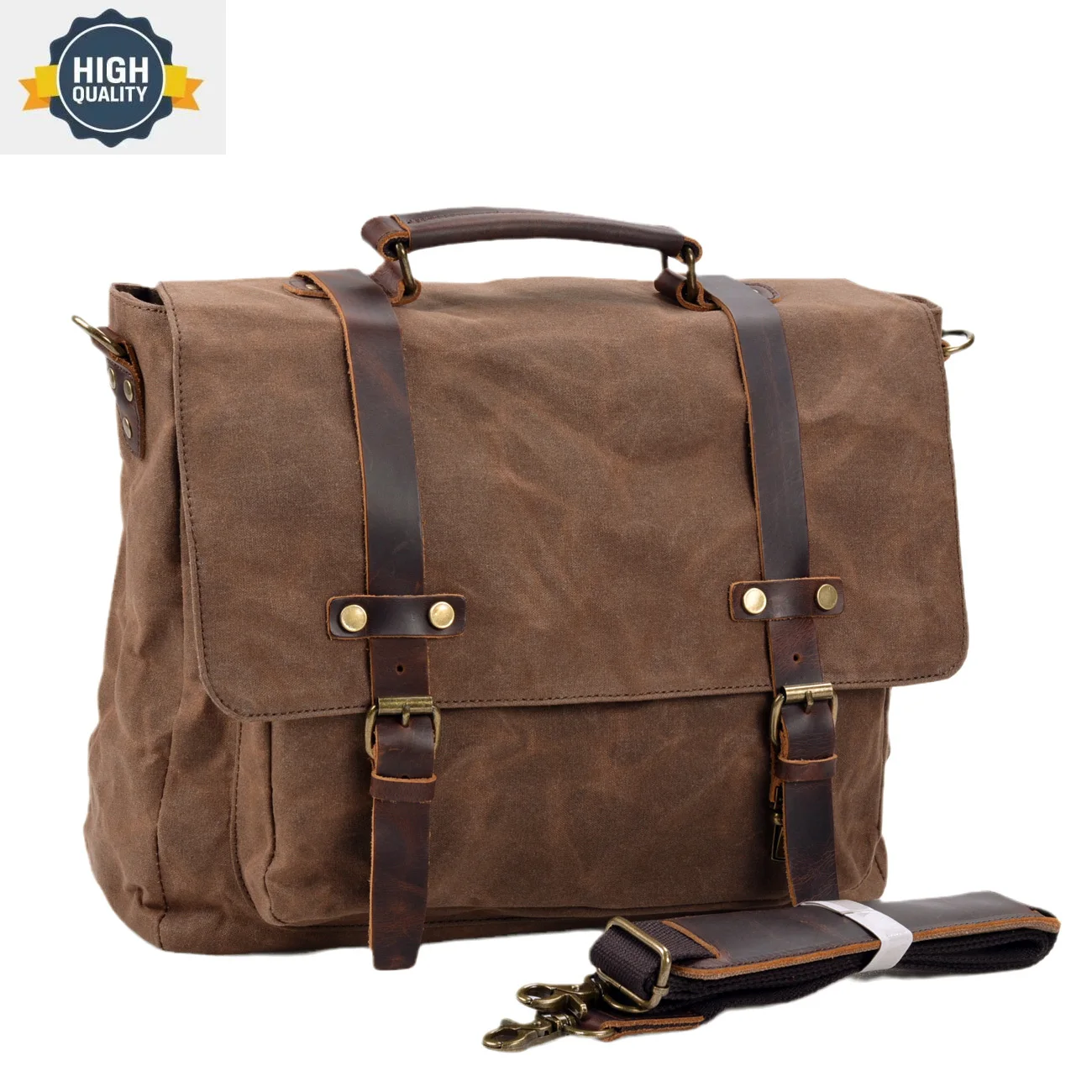 Vintage One Casual Shoulder bag outdoor Business briefcase Crossbody Bag Laptop Tote