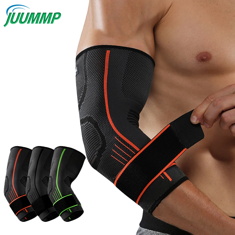 1Pcs Adjustable Elbow Brace Support Sleeves,Elbow Compression Sleeves for Tendonitis,Arthritis,Golf Elbow Reduce Joint Pain