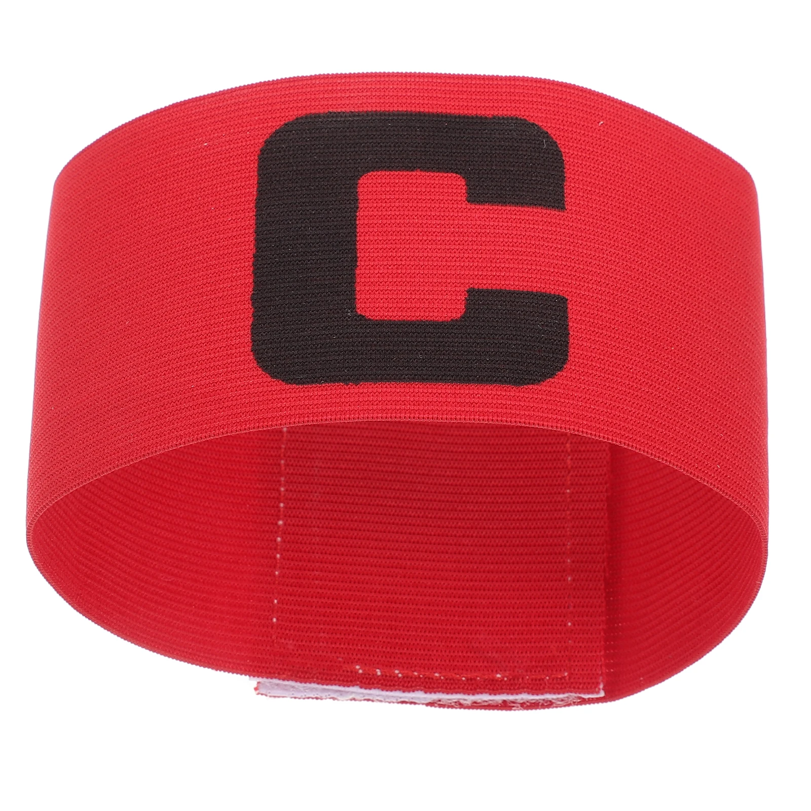 6pcs 캡틴 완장 축구 팀 리더 조정 가능한 스포츠 플레이어 밴드 농구 야구 하키를위한 내구성 축구 완장