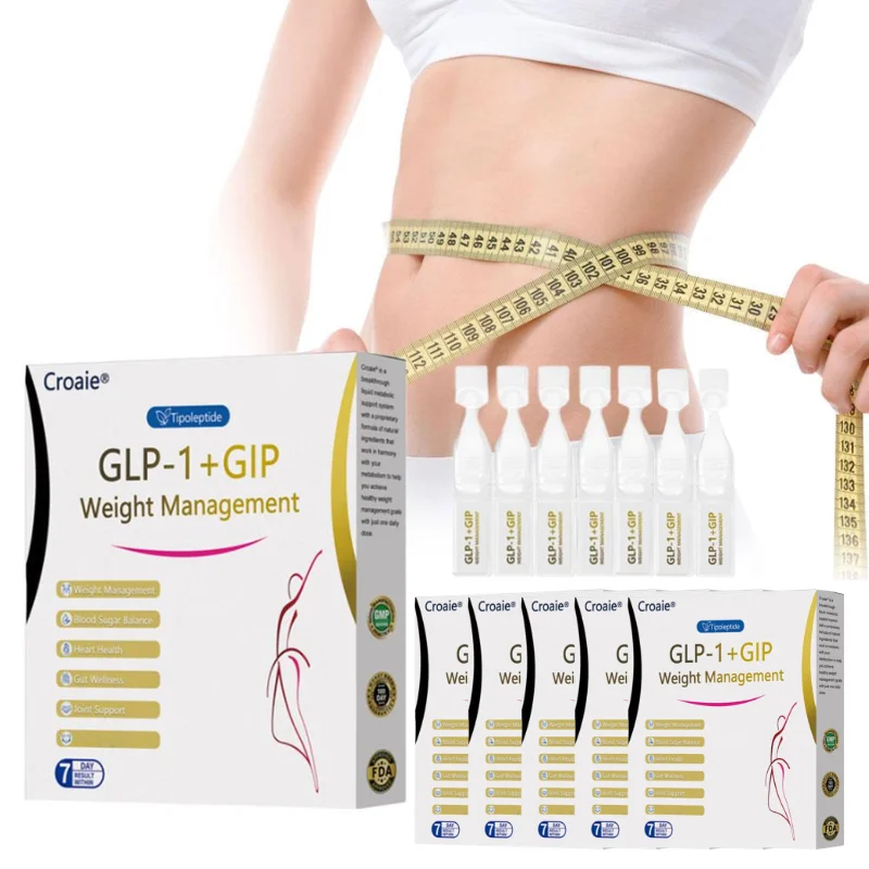 GIP GLP 1 Weight Management Liquid Support Gut Heart Joint Health Supplement Multi Function Body Wellness Dietary Supplement