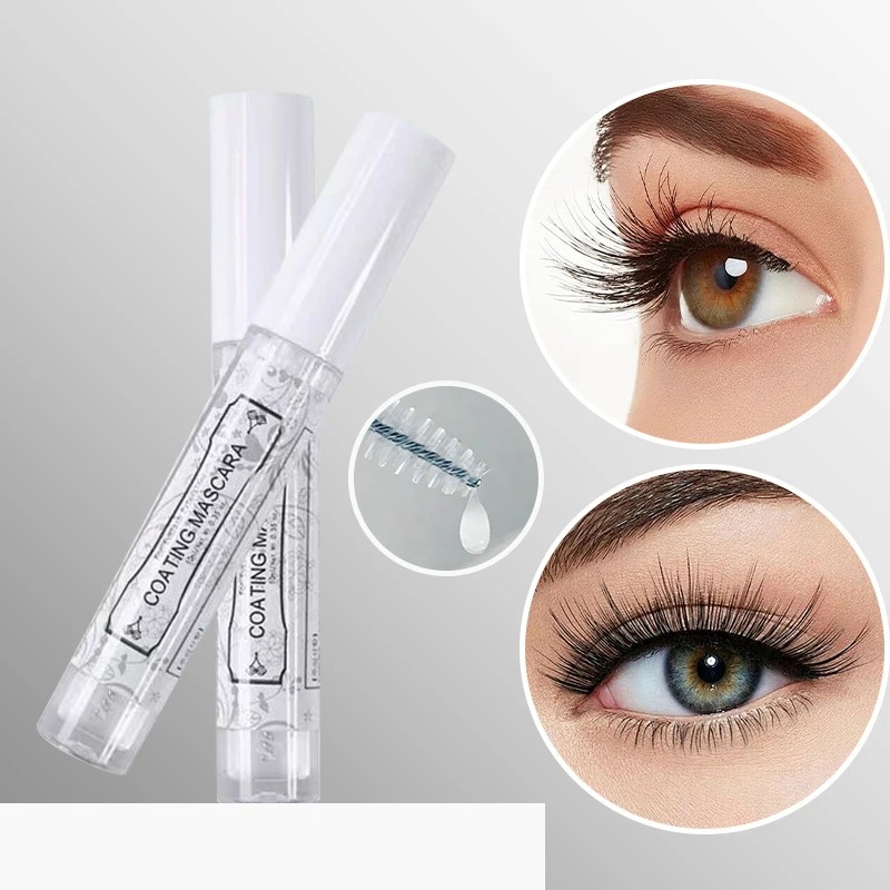 10ml płyn do utrwalania przedłużanych rzęs, maskara utrwalająca, długotrwała i odporna na rozmazywanie, przezroczysta maskara do przedłużania rzęs.