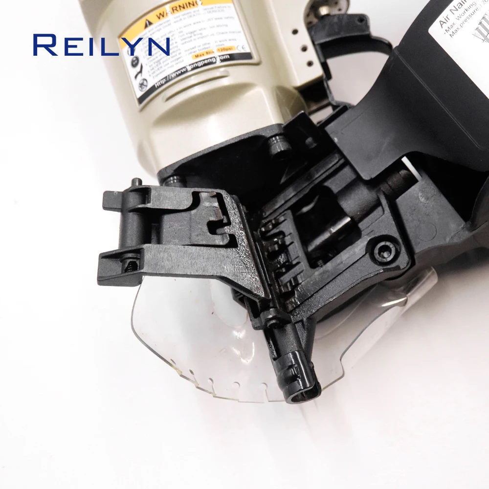 Imagem -05 - Pneumatic Air Nailer para Paletes de Madeira Bobina Nailer Sheathing Gun Móveis e Telhado 50 mm Mcn55 Mcn70 Mcn80 Novo