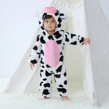 Baby Cow Kigurumi Romper 1