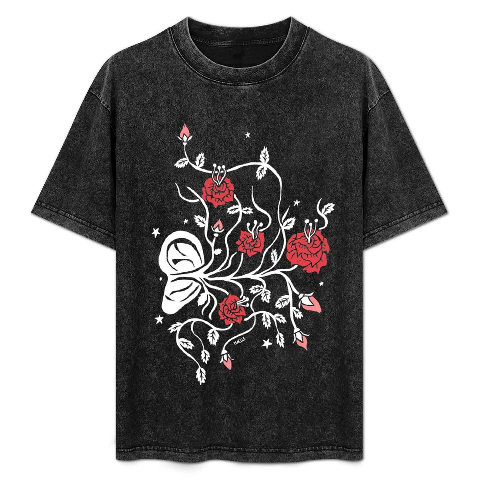 

The ear T-Shirt Basic Crew Neck Short Sleeve Top