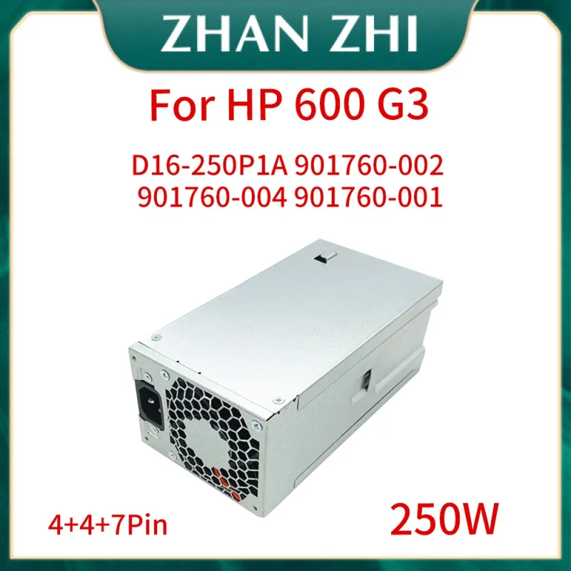 

New 250W PSU D16-250P1A 901760-002 901760-004 901760-001 for For HP 600 G3 Server Host Power Supply Adapter 4P 4P 7P