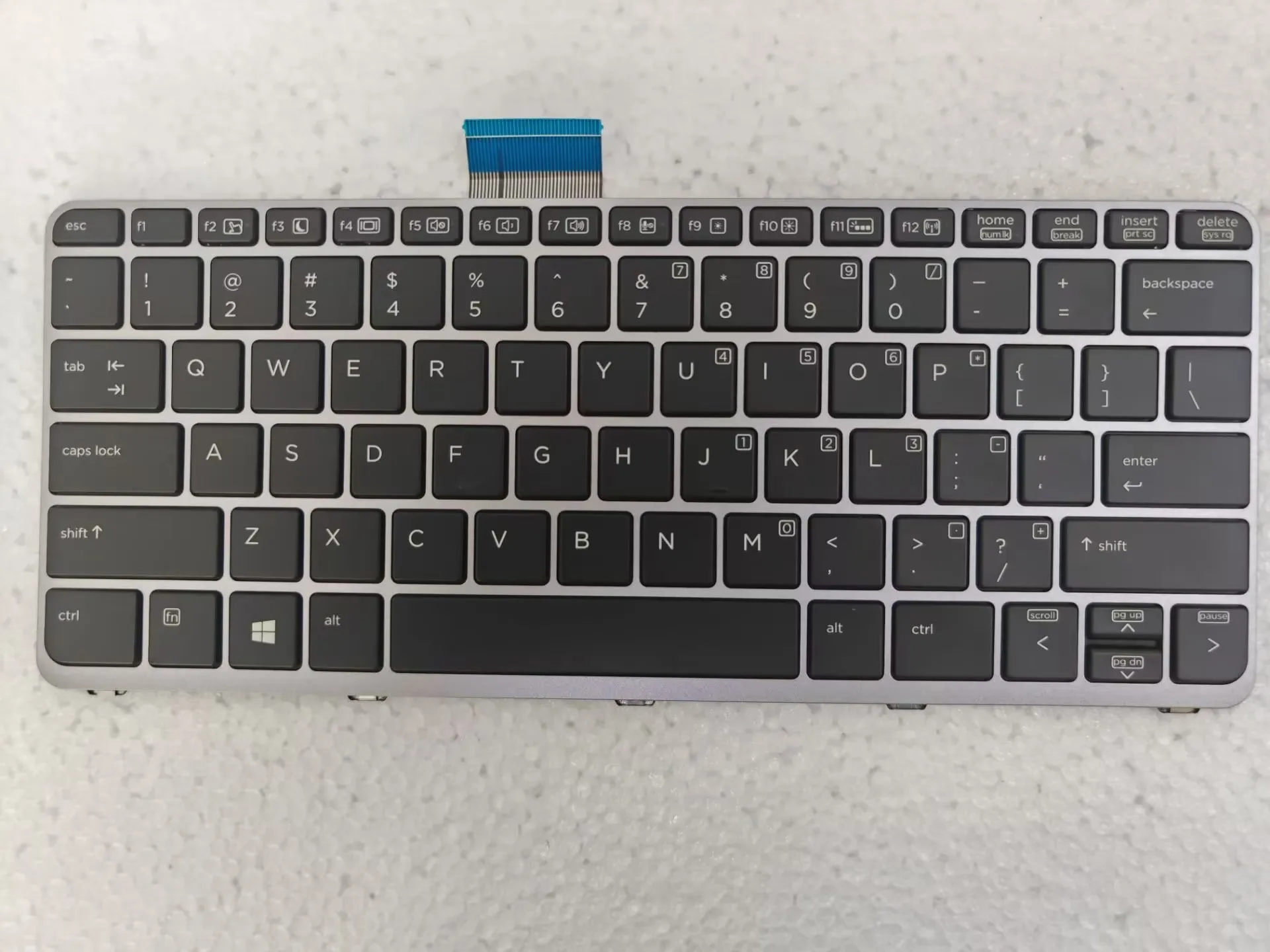 US New Notebook Replacement keyboards for HP EliteBook FOLIO 1020 G1 1030 G1English backlit keyboard