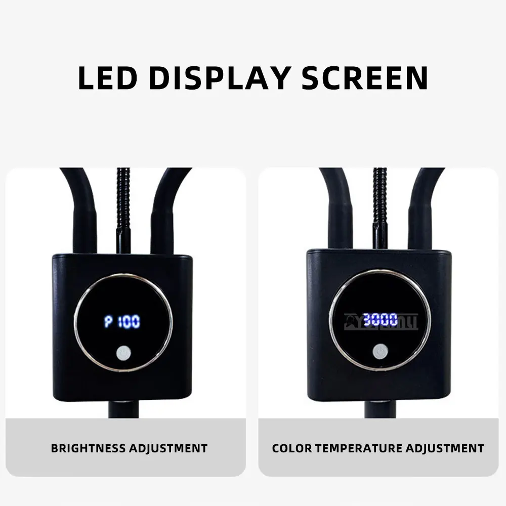 Two-Arm Lamp Professional Photography Lamp Portable Folding Led Anchor Photo And Live Broadcast