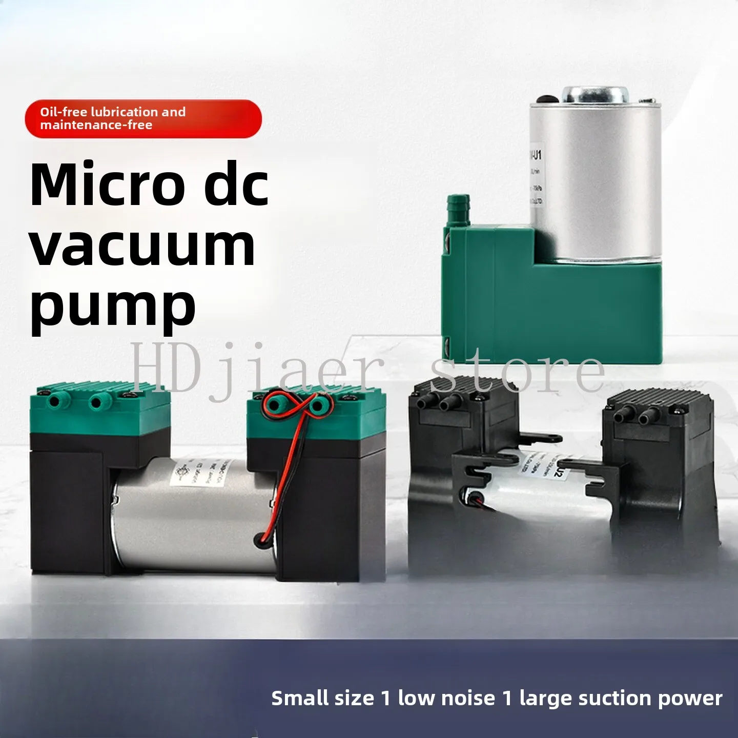 

Small Brushed Diaphragm Vacuum Pump - 12V/24V/220V Negative Pressure Suction Pump