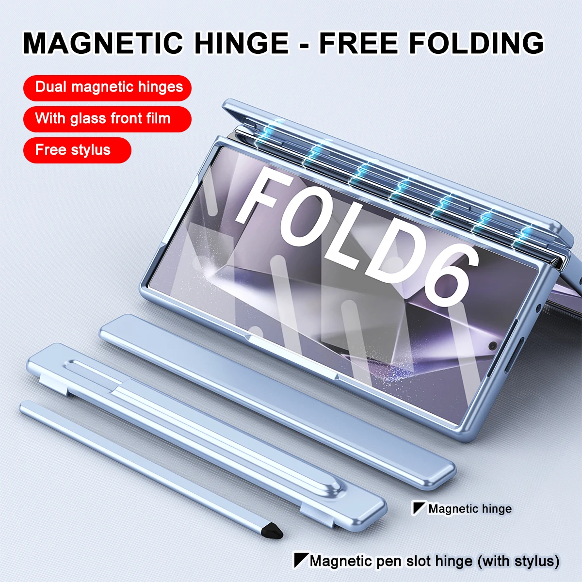 

Чехол с магнитными петлями для Samsung Galaxy Z Fold 6