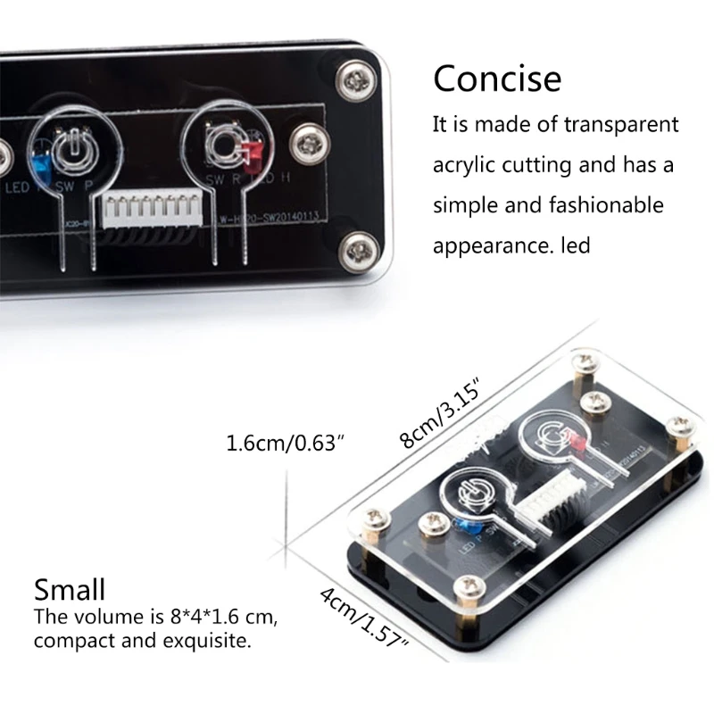 F3KE Interruttore per computer desktop PC portatile per macchine a scheda nuda Sale computer Fai da te