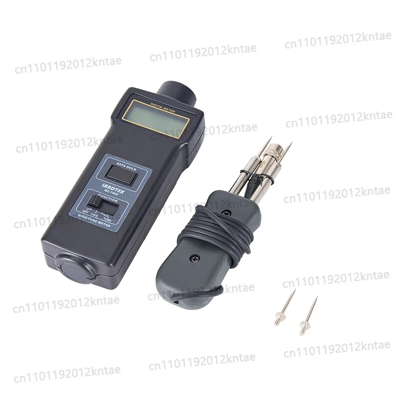 Mc-7806 moisture meter - measures moisture content with digital display, parallax-free wood moisture tester