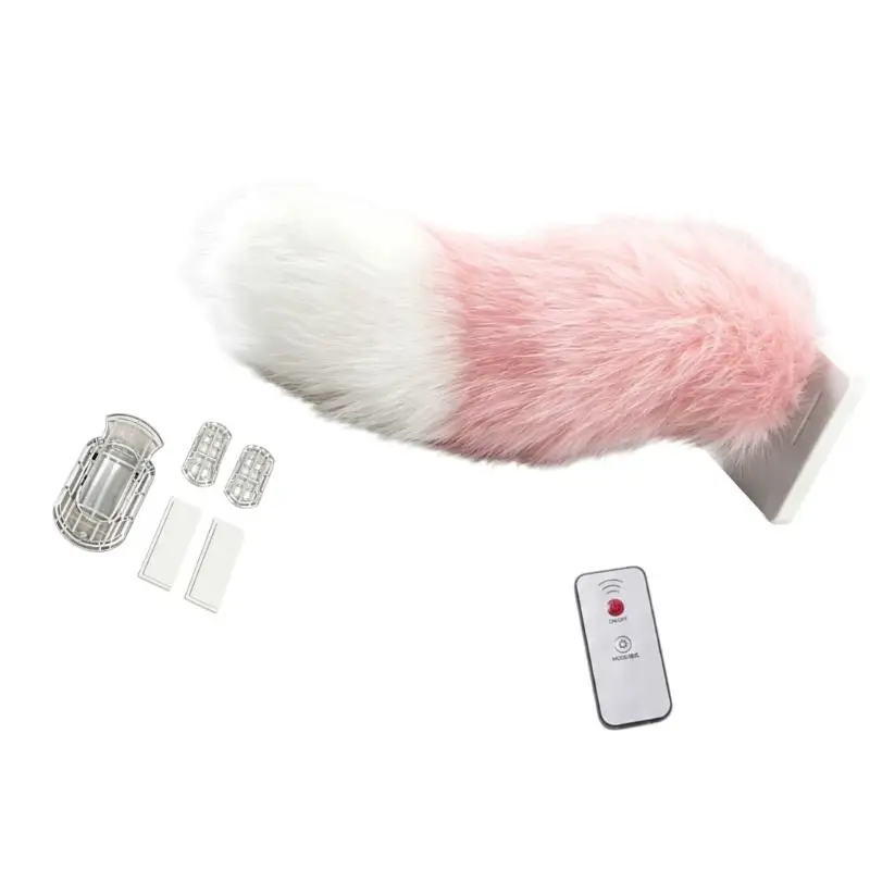 Picture 4: Electric Furry Tail, Movable Tail For Car Motorcylce Rechargeable Tail Ornament