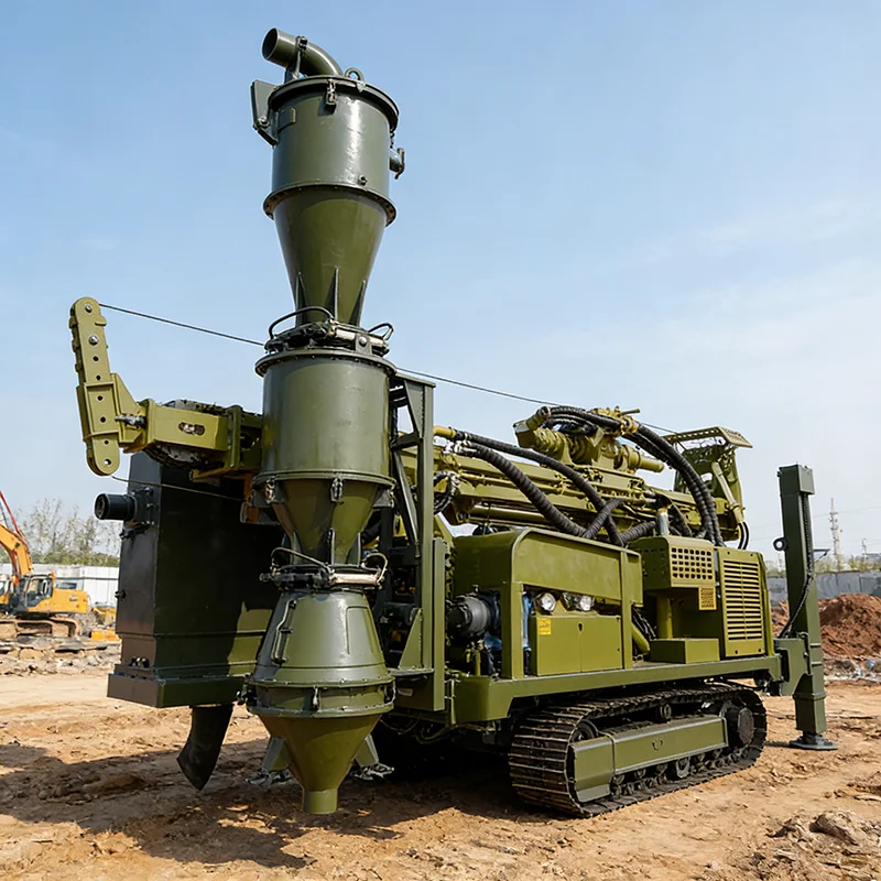 Modular RC Drill Rig for Easy Assembly and Disassembly in Remote Field Operations