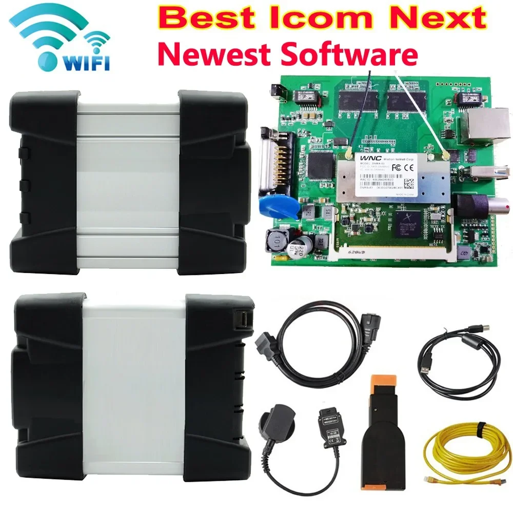 2025 For BMW ICOM NEXT WIFI Full Set HDD 2024.12 FOR BMW WiFi ICOM Diagnostic & Programming Tool For BMW ICOM A2