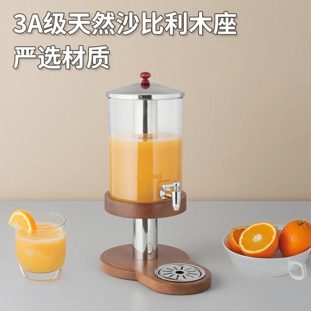 

7L Shabili Juice Ding Hotel Buffet Ceramic Milk Ding Stainless Steel Insulation Dual-purpose Cold Beverage Ding