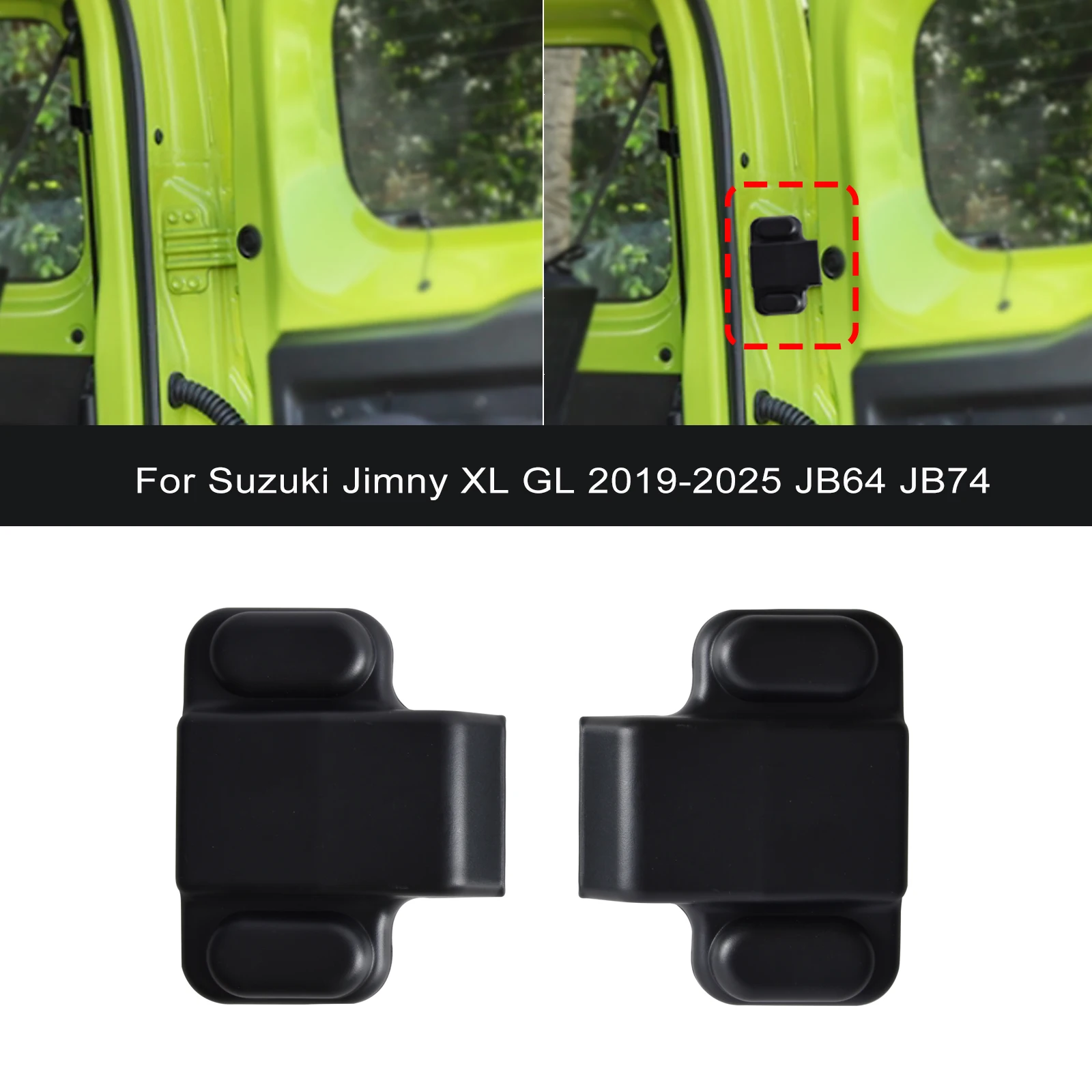 Car Tailgate Screw Cover Protector Trim for Suzuki Jimny XL GL 2019 2020 2021 2022 2023 2024 2025 JB64 JB74 Exterior Accessories