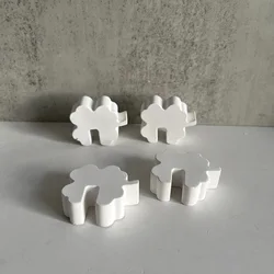 Diy Easter Cute Bunny Line Decoration Silicone Mold Thematic Mold for Easter Decoration Easter Eggs Bunny Mould Making Tool