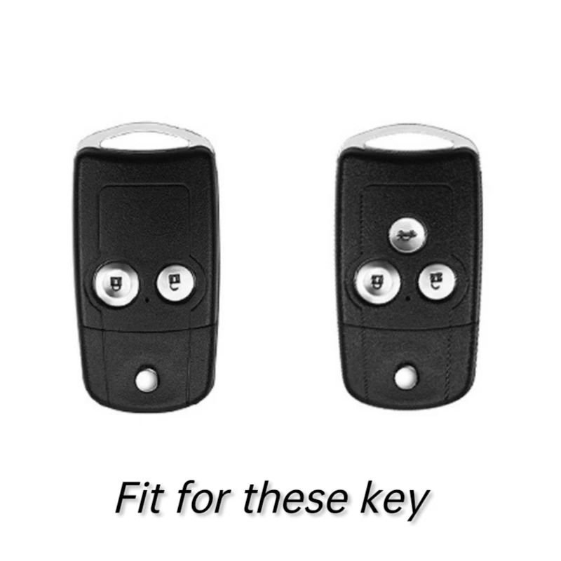 2/3Button for Honda Civic IX Pilot Accord 8 CRV Jazz HRV Key Fob Cover Keyless Key Holder Protector for ACURA MDX TL TSX ZDX RSX