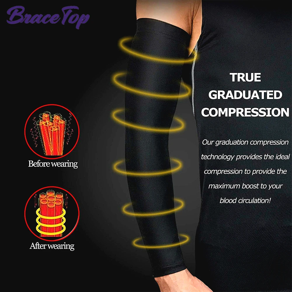 Calentadores de brazo con protección solar transpirable, protector de muñeca para baloncesto, ciclismo, pesca, montañismo, correr, codera extendida,