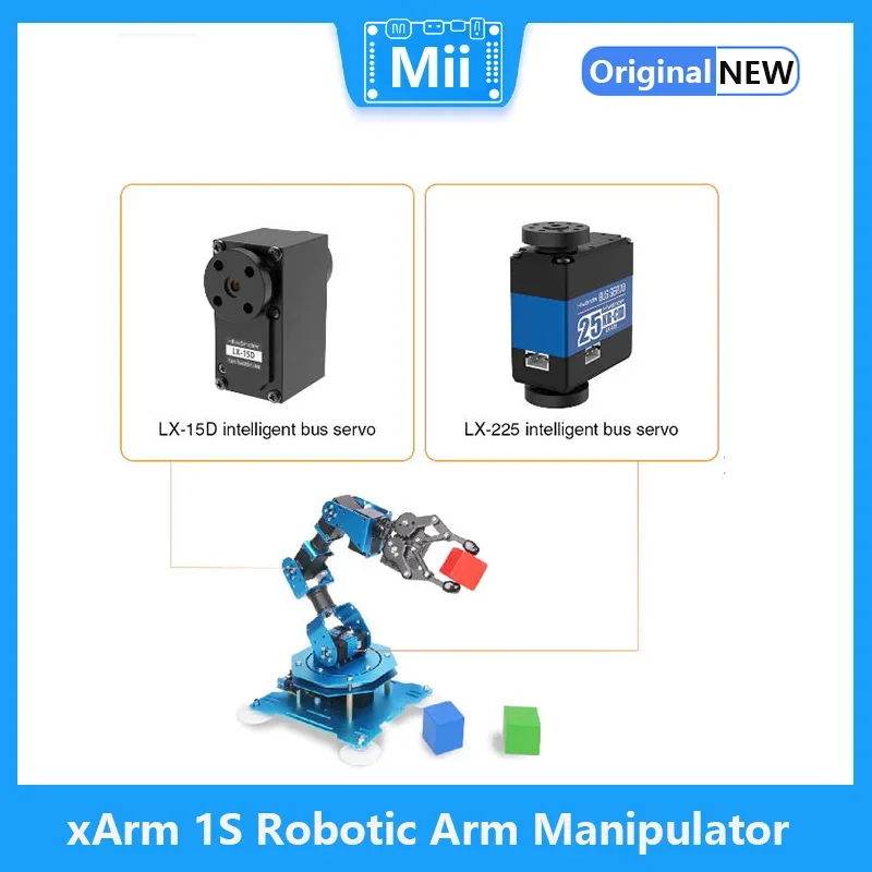 xArm 1S: Hiwonder Intelligent Bus Servo Robotic Arm for Programming