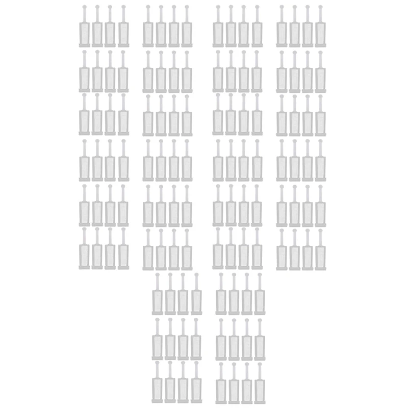 120 Stück universelle Schwerkraft-Spritzpistolen filter feinmaschig, Einweg-Schwerkraft-Spritzpistolen-Farbsieb-Förderung