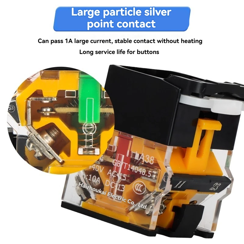 عالية الطاقة مقاوم للماء IP65 صندوق التحكم في الهواء الطلق بدء/إيقاف مفتاح بـزر دفع التحكم مع الأسلاك 380 فولت/220 فولت المقاولين العجلات #4