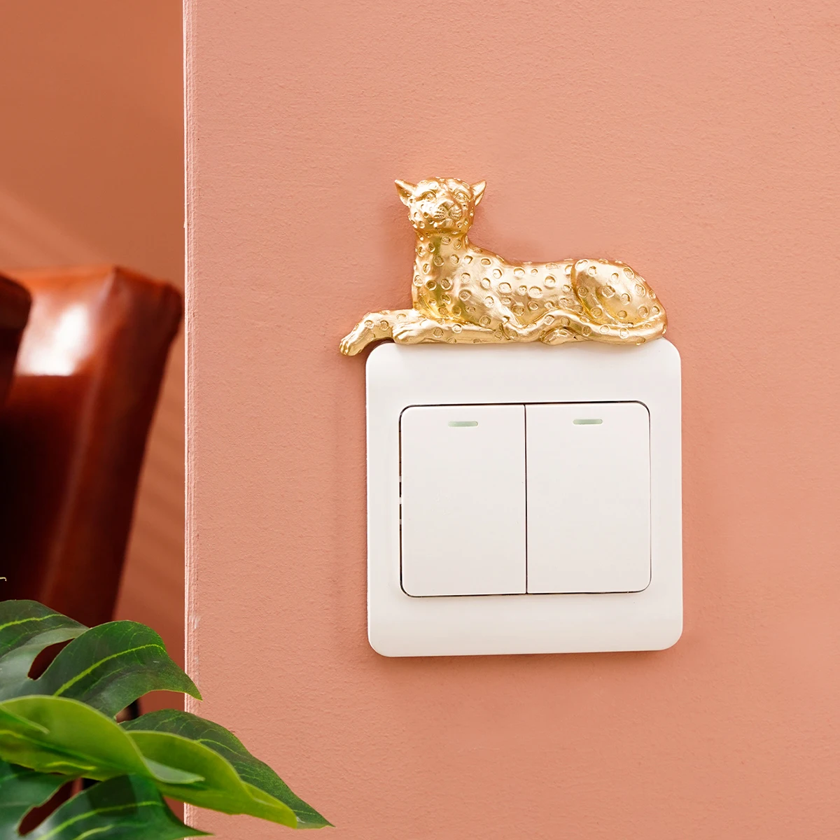 1/2PCA, resin material cute cartoon style interior switch decoration crafts, available in all seasons